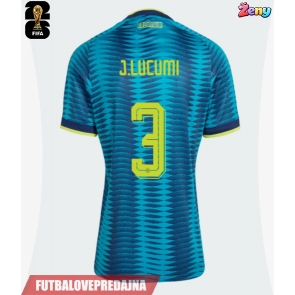 Lacne Ženy Futbalové dres Kolumbia Jhon Lucumi #3 MS 2026 Krátky Rukáv - Preč